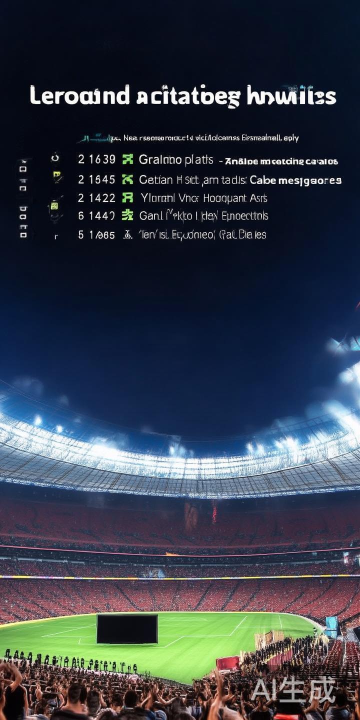 在激烈的比赛现场或电视屏幕前，第一时间获知比赛的最